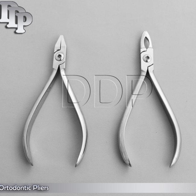 Set of 2 Johnson Contouring Plier & Adam Plier Orthodontic Instruments Set