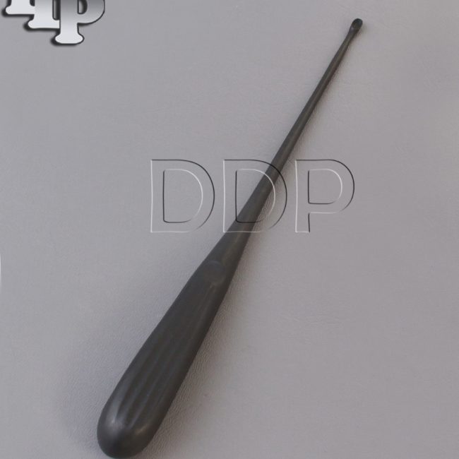 Spratt Brun Bone Curette Size 2 Black Coated Surgical Instrument