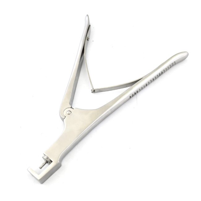 Stainless Steel Cranial Punch Rongeur Forcep Cranial Rongeur Durable Tool OP-120