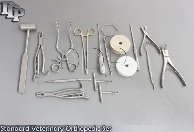 Standard Veterinary Orthopedic Set Surgical Veterinary Instruments -VT-001