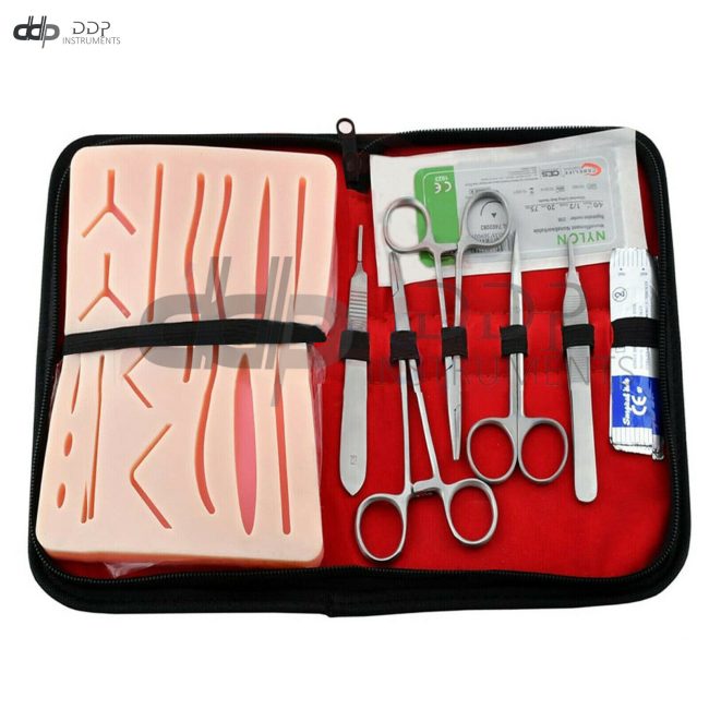 Suture Practice Kit for Complete Surg Knots Training Medical Vet Student DS-1348