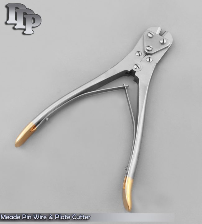 T/C Meade Pin Wire & Plate Cutter 9.5" Pliers Orthopedic Surgical Instruments