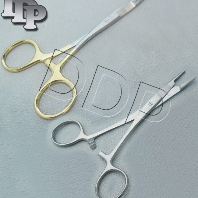 T/C + OLSEN HEGAR NEEDLE HOLDER HEMOSTAT SCISSORS 6.5" Stainless Steel