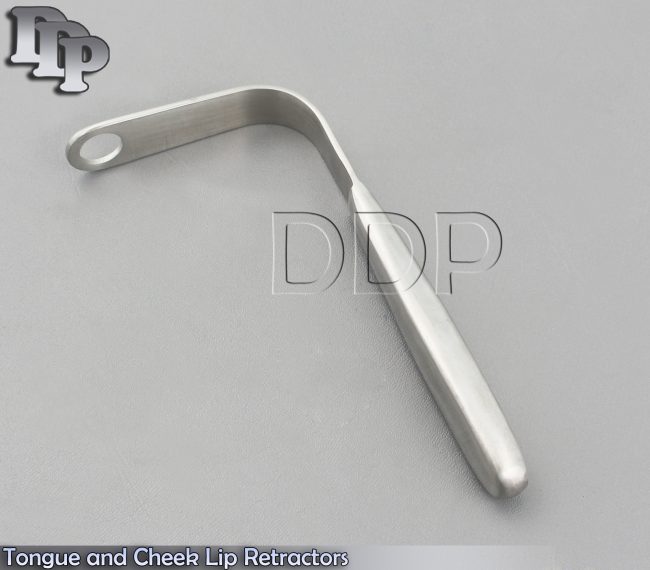 Tongue and Cheek Lip Retractors with Handle Dental Orthodontic Implant Tools