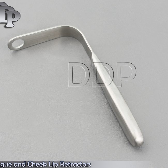 Tongue and Cheek Lip Retractors with Handle Dental Orthodontic Implant Tools