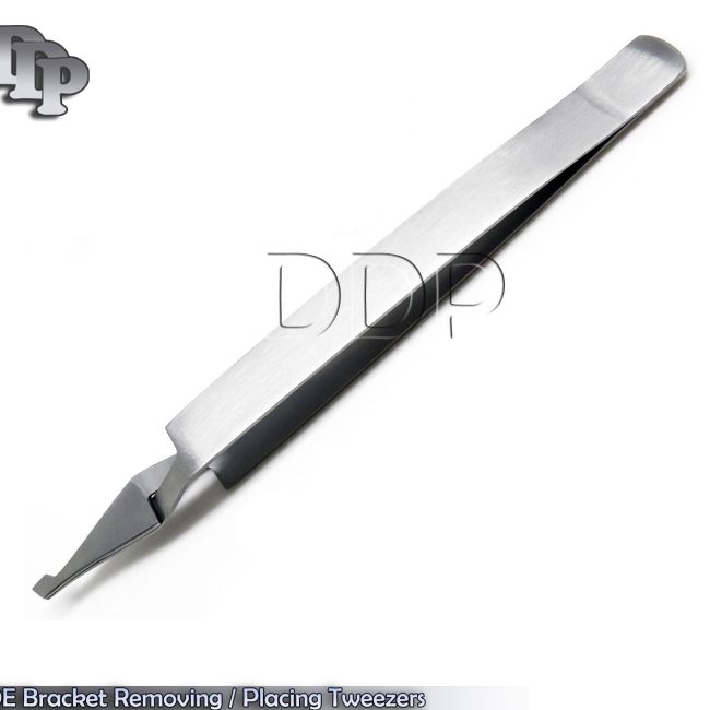 WIDE Bracket Removing / Placing Tweezers Pliers Orthodontic Dental Instruments