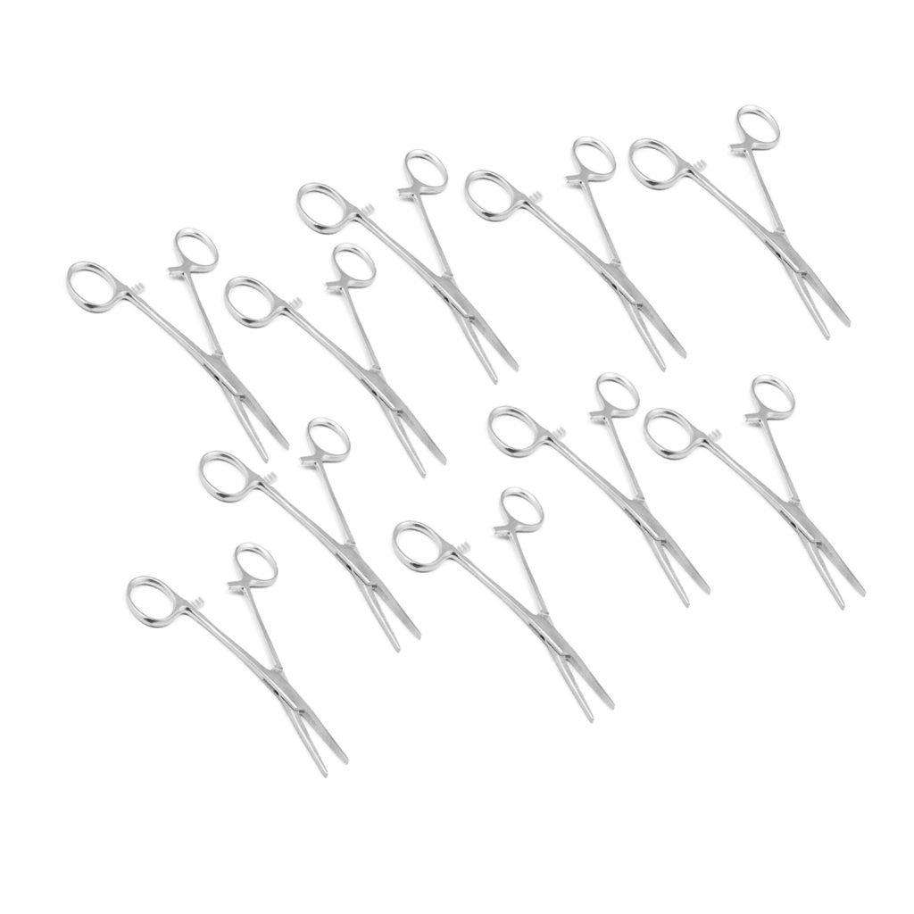 10 Mosquito Hemostat Locking Forceps 5.5" Set Straight Surgical Dental German Gr