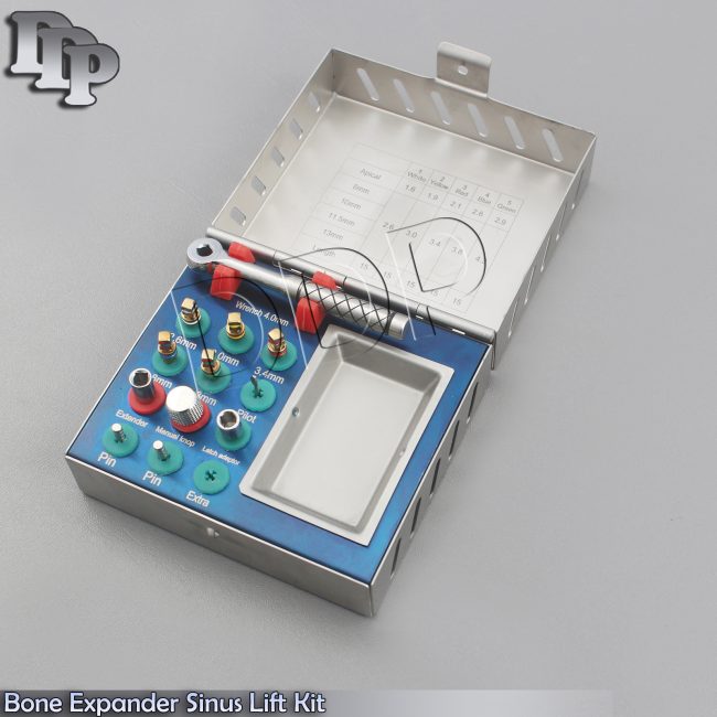 12 Pcs Bone Expander Kit Dental Expansion Preparation Implant Surgery Drills New