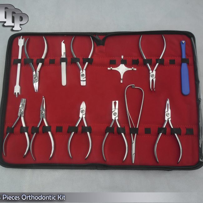 15 Pieces Orthodontic Kit Surgical Dental Instruments