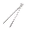 16" Serrated Jaw Forcep, Hand Crafted, Stainless Steel, Dental,Equine, DDP-V0022