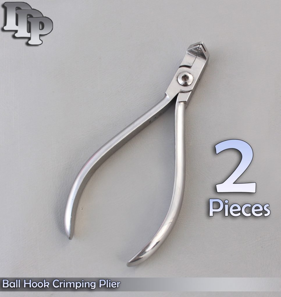 2 BALL HOOK CRIMPING PLIER ANGLED ORTHODONTIC INSTRUMENTS