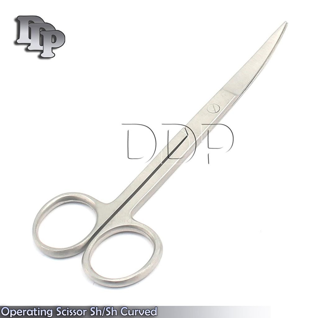 2 Operating Dissecting Scissor 6" Sharp Sharp Curved Surgical Instruments