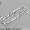 2 PCS OF SPONGE FORCEPS 9" STRAIGHT & CURVED BODY PIERCING KITS SUPPLIES