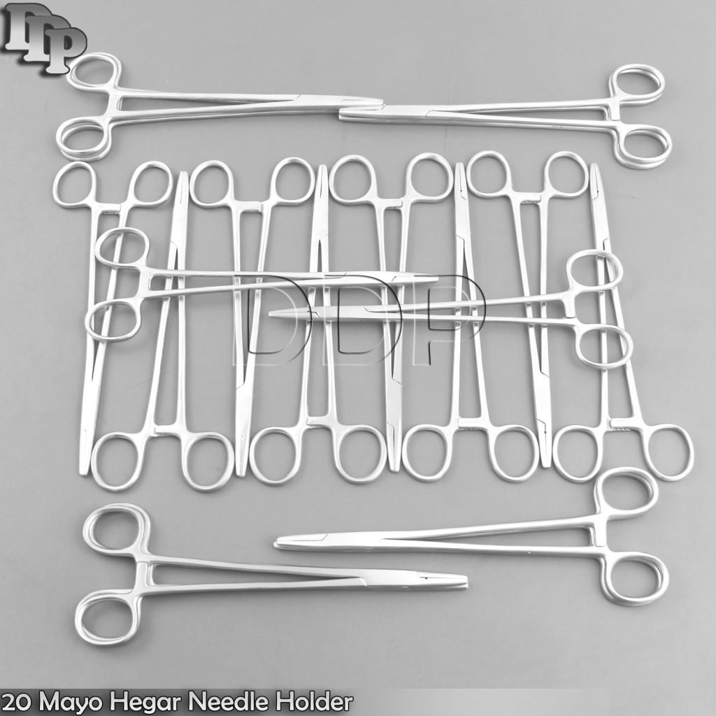 20 Mayo Hegar Needle Holder 8" Surgical Instruments