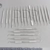 21 Pcs Composite Plastic Filling Mixing Spatulas Waxing & Periosteals Dental