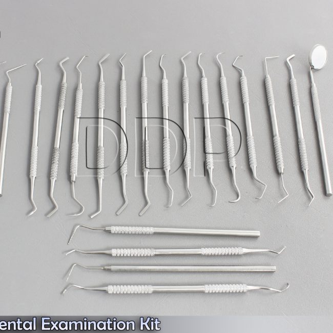 25 Pcs Dental Examination Kit Standard Instrument Hygiene Premium Instruments