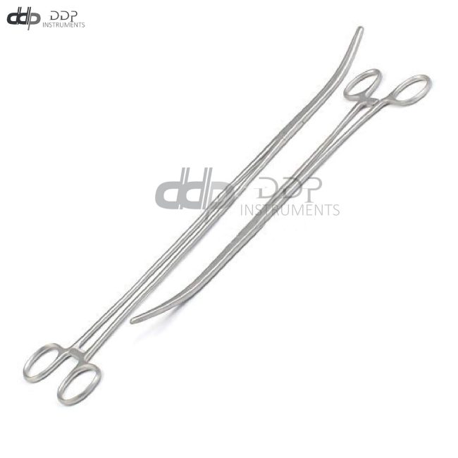 2pc Fishing Set 12" + 16" Curved Hemostat Forceps Locking Clamps Stainless