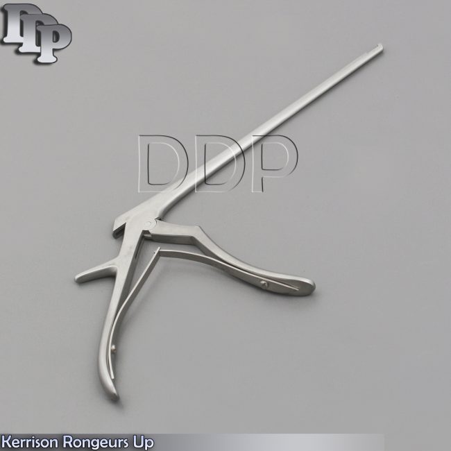 3 Pcs Surgical KERRISON Rongeurs 3mm Up 45° Forward Angled Shaft 8" Instruments