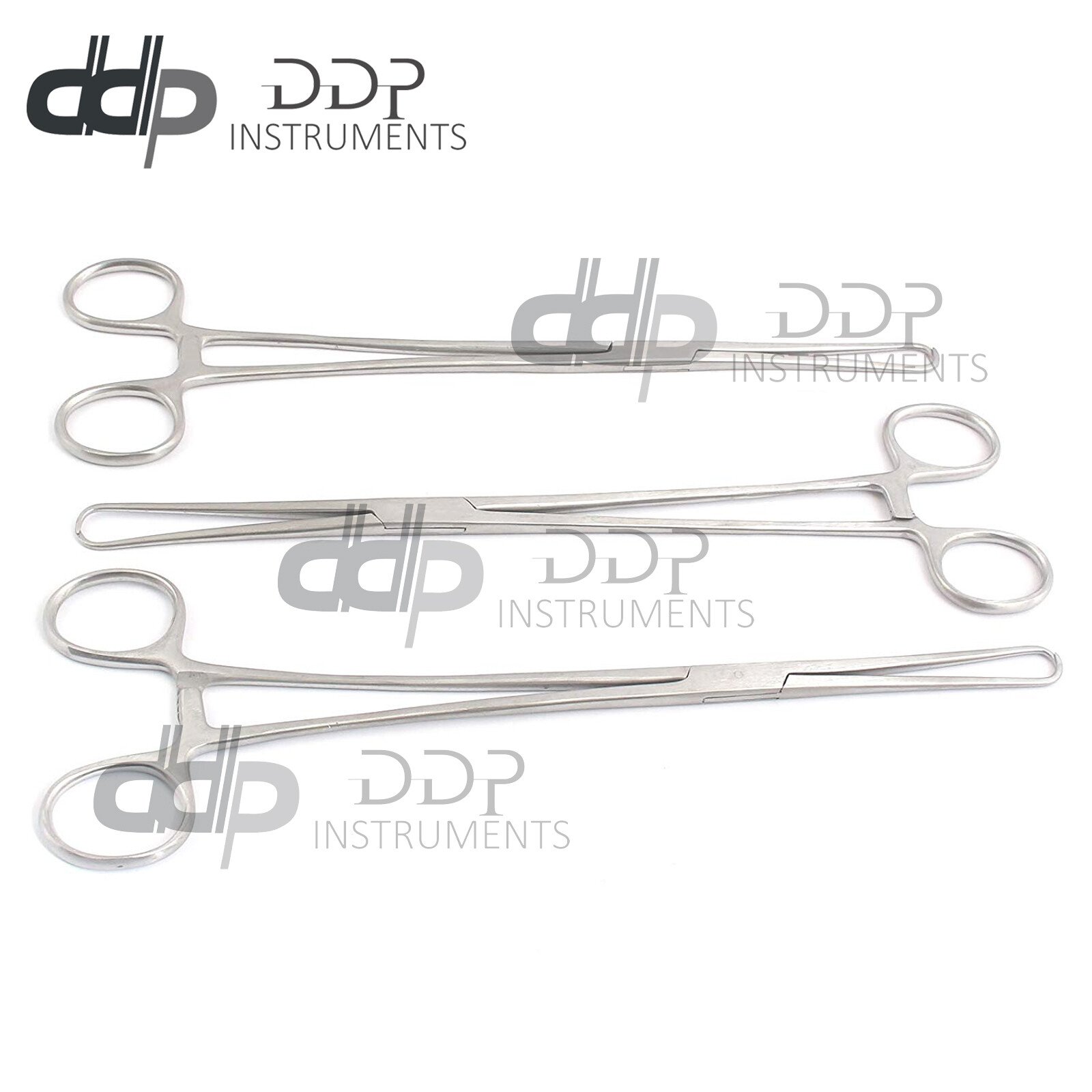 3 SCHROEDER BRAUN Tenaculum Forceps 10" Gynecology Surgical Instruments