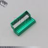 30 Holes Dental Aluminum Bur Burs Holder Box Autoclave Green Color DN-2089