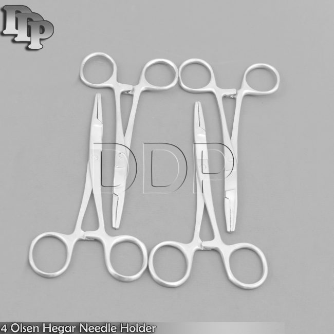 4 Olsen Hegar Needle Holder 5.5'' Surgical Instruments O.R. GRADE