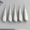 5 PCS STRAIGHT DENTAL SURGERY EXTRACTING APICAL ROOT TIP ELEVATOR