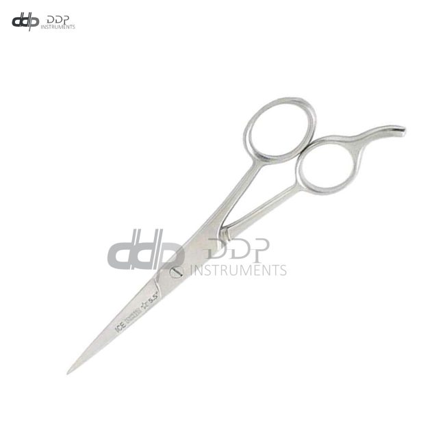5.5" Hair Cutting Scissors Barber Shears - ICE Tempered - Stainless Steel