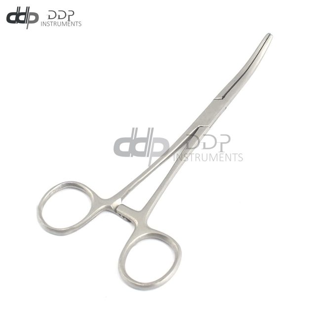 7.25" Pean Hemostat Locking Forceps Curved - Stainless Steel