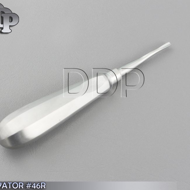 AUTOCLAVABLE DENTAL TOOTH SURGERY MESIAL BAYONET SCOOP TIP ROOT ELEVATOR #46R