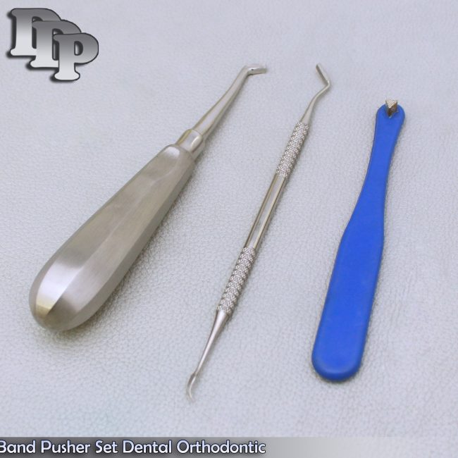 Band Pusher Set Scalar Mershon Bite Stick Band Seating Dental Orthodontic DN-454