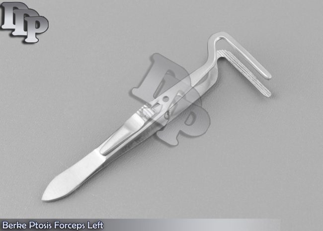 Berke Ptosis Forceps Left 4" ENT Ophthalmic Instruments