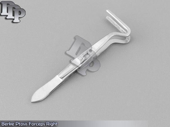 Berke Ptosis Forceps Right 4" ENT Ophthalmic Instruments