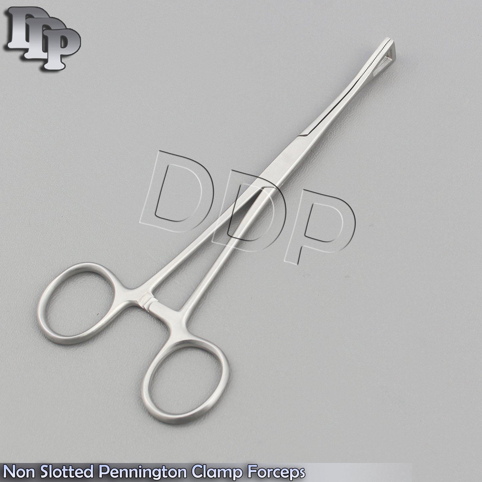 Body Piercing Non Slotted Pennington Clamp Forcep Tongue Belly Septum Lip