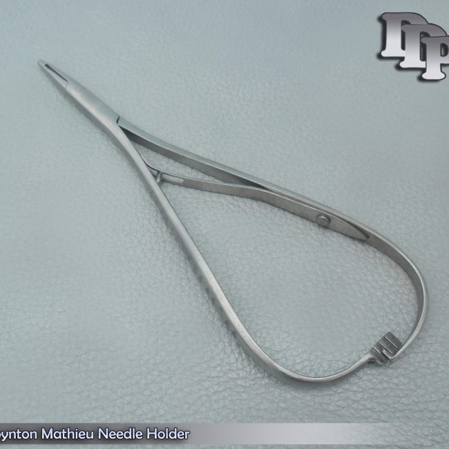 Boynton Mathieu Needle Holder 5" Small Mouth Tip Point