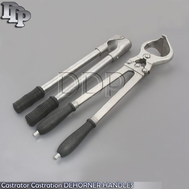 Castrator castration 18" DEHORNER STAINLESS HANDLES 17"