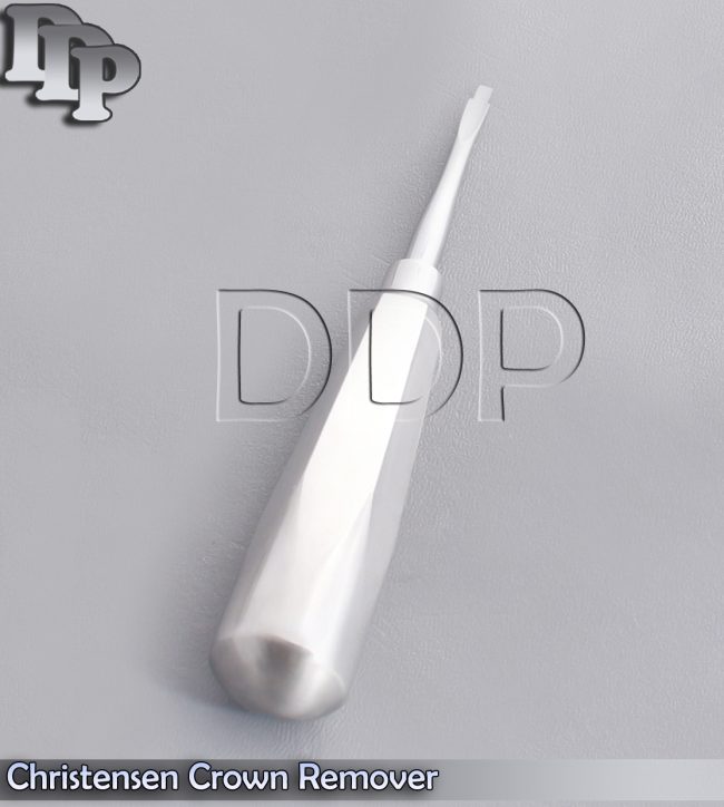 Christensen Crown Remover, Straight Hexagon Hdl. CRCH1 Dental Medical Surgical