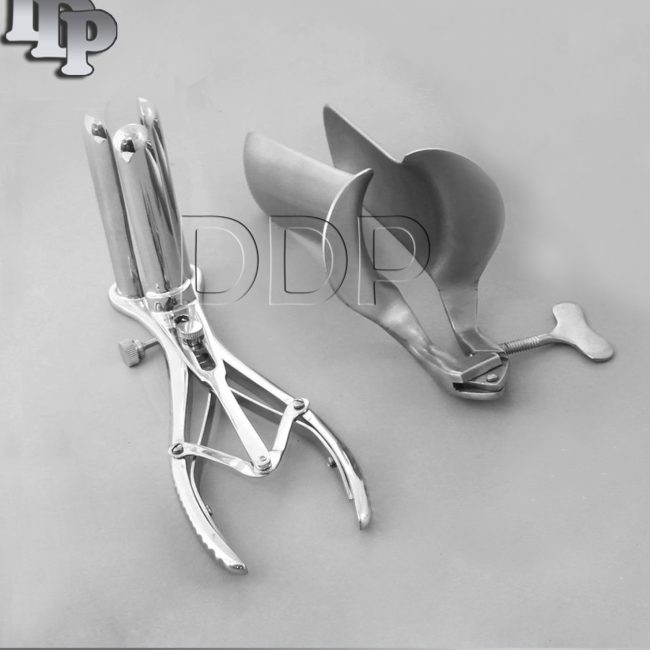 Collin Vaginal Speculum Large & 3 Prong Mathieu Anal Speculum Gynecology Instr