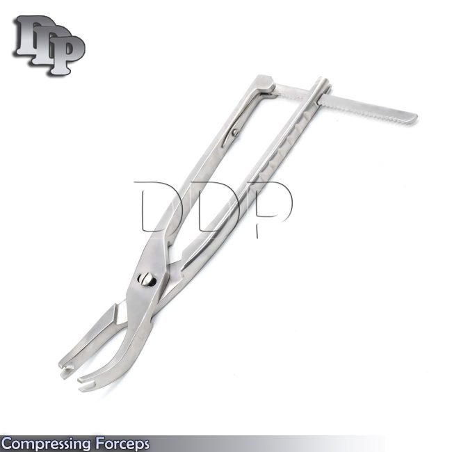 Compressing Forceps Adjustable locking For Screws And Rods A+ Quality OP-013