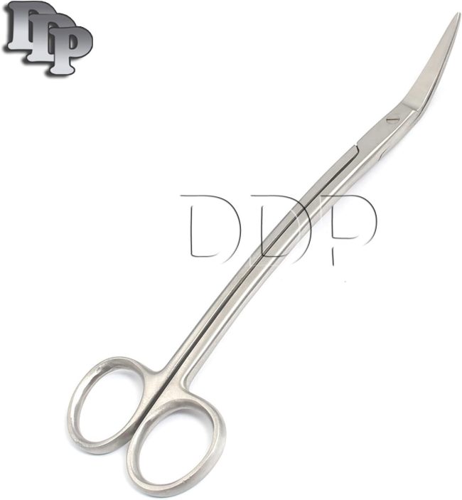 DEAN SCISSORS CURVED 7" SURGICAL SCISSORS