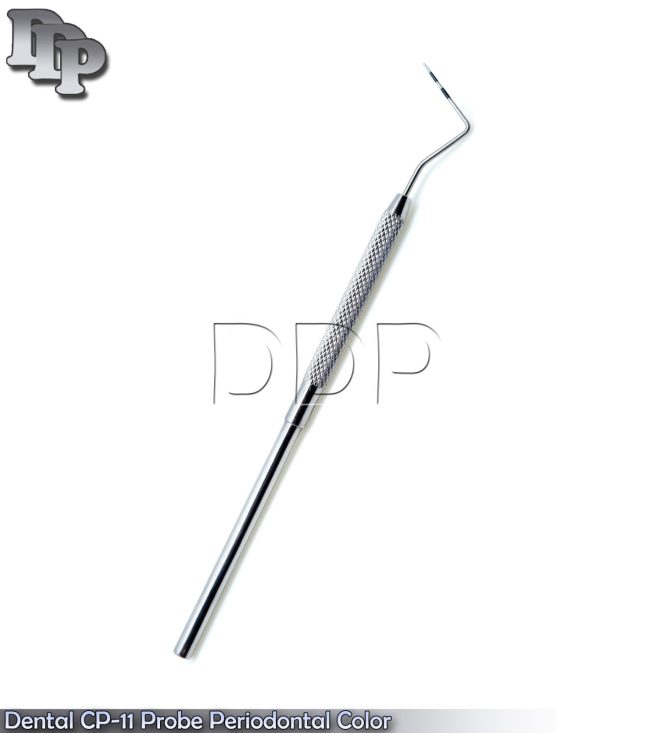 Dental CP-11 Probe Periodontal Pocket Probe Color Coded Marking Perio Probes New