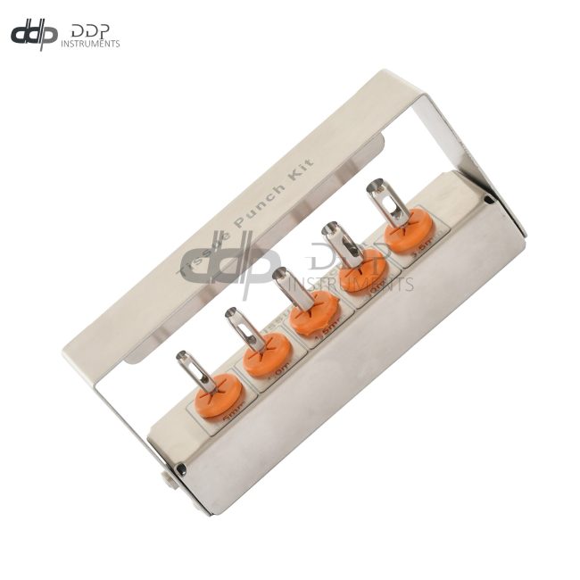 Dental Implant Tissue Punch Kit with Free Bur Holder External Irrigation DN-2237
