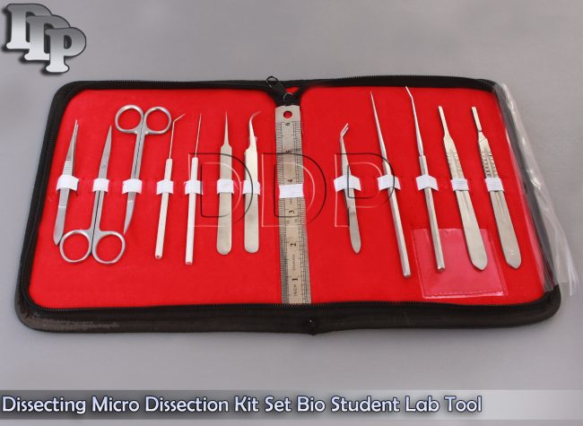 Dissecting Micro Dissection Kit Set Bio Student Lab Tool Teachers Choice-DDP-595