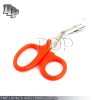 EMT Utility Scissors Shears 7.5" Orange Colored