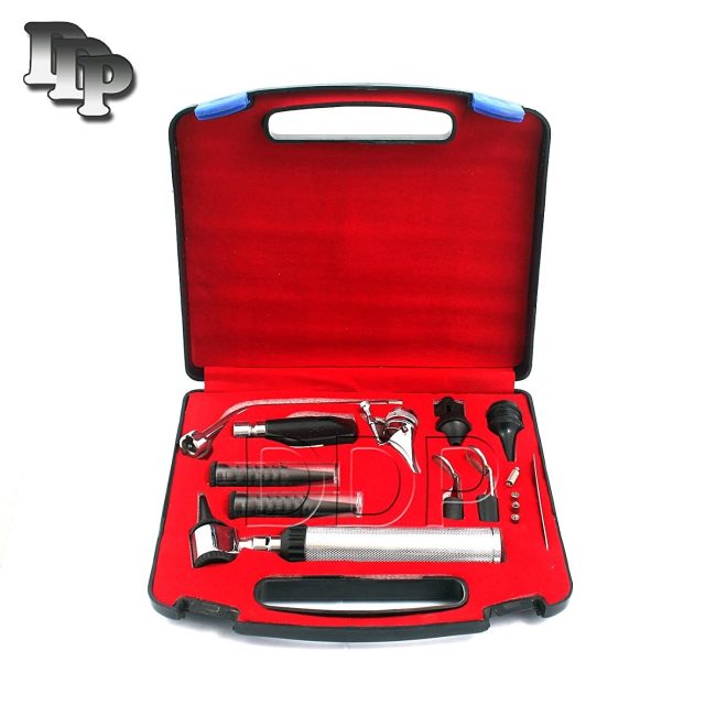 ENT Ophthalmoscope & Otoscope Diagnostic Set, Ear,Nose & Throat Set NT-910