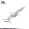 False Eyelashes Extension Applicator Remover Clip Tweezers Nipper (Silver)