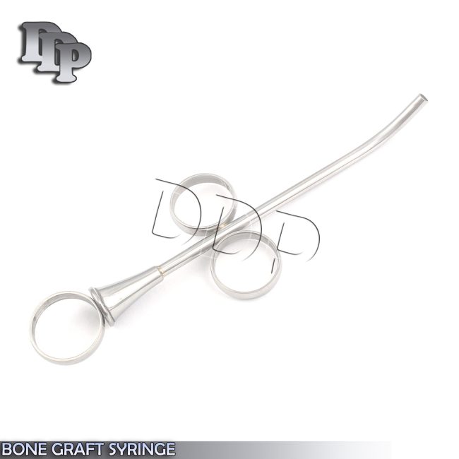 GERMAN STAINLESS BONE GRAFT SYRINGE 4.5mm DENTAL IMPLANT INJECTOR SURGICAL