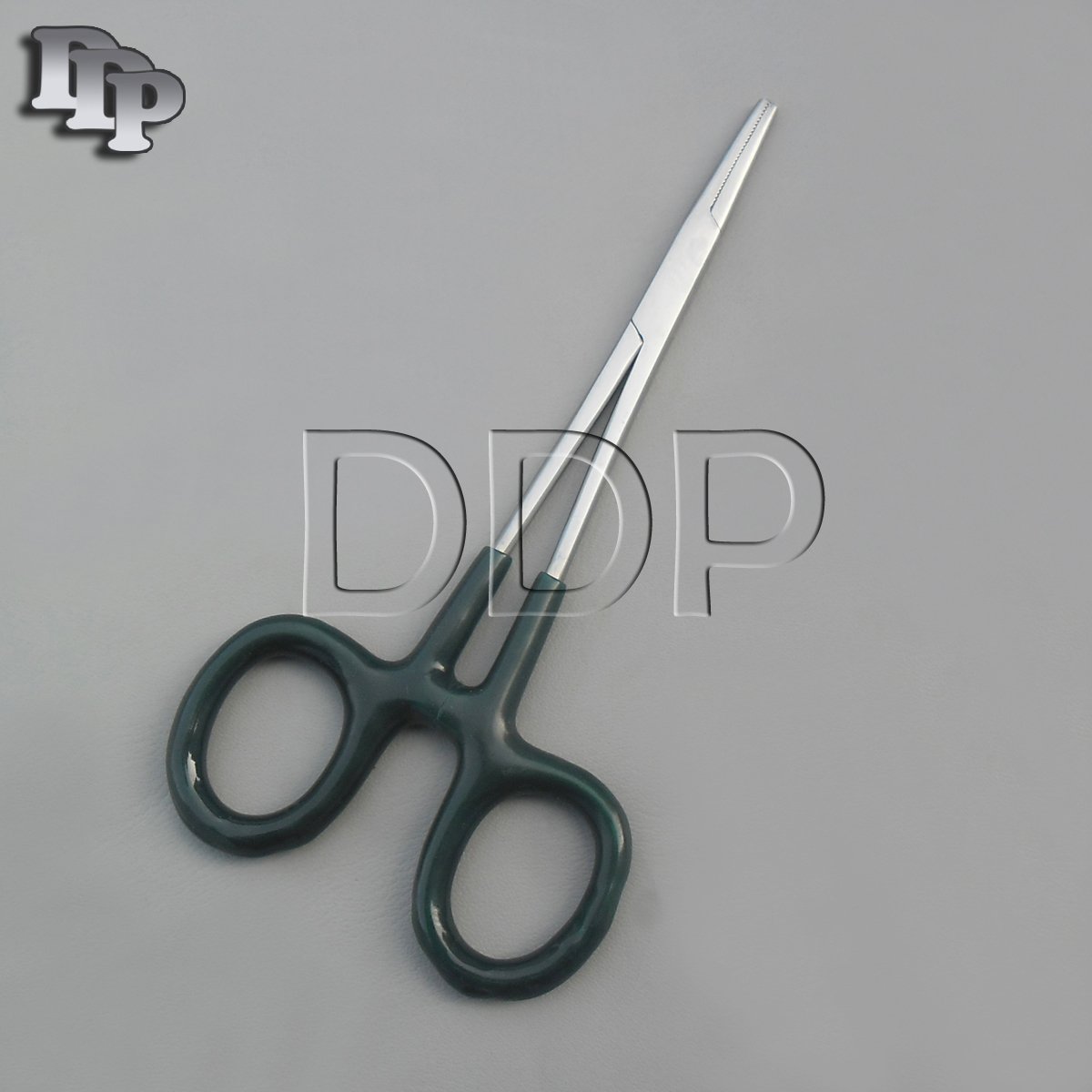 Hemostats Mosquito Forceps Surgical Instruments, Green Dep Handle 5" Straight - Image 3