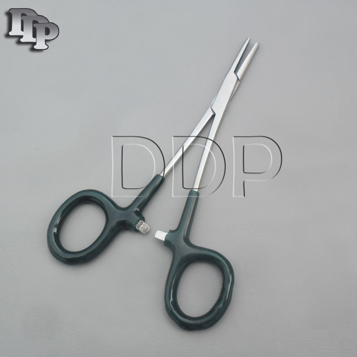 Hemostats Mosquito Forceps Surgical Instruments, Green Dep Handle 5" Straight