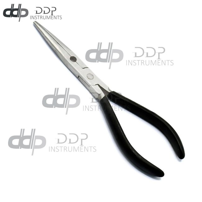 Long Needle Nose Pliers 6" Cutter PVC Dipped Handle Jewelry Craft Beading