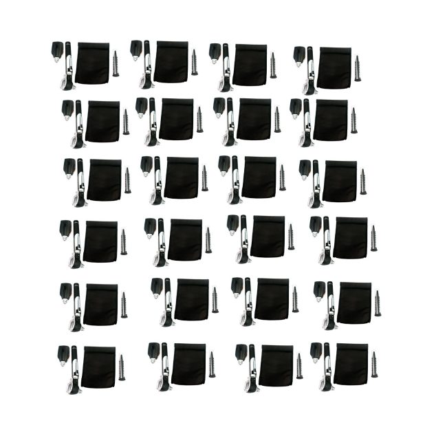 Lot Of 40 Pcs FIBER OPTIC Otoscope Ophthalmoscope LED Diagnostic ENT SET BLACK